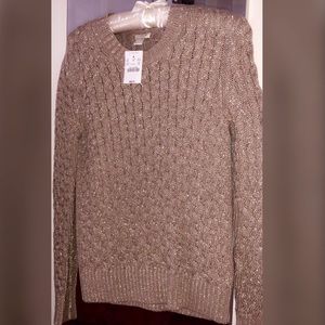 J.CREW Shimmery Sweater.